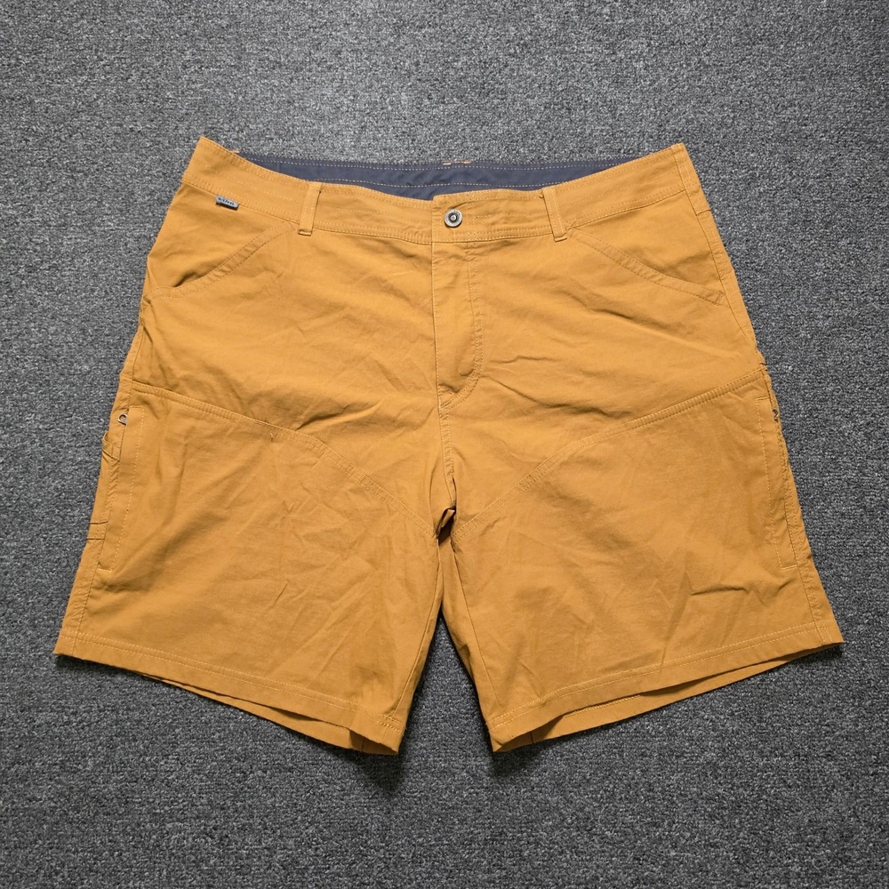 Kuhl Renegade Shorts Brown Mens 40 Hiking Outdoor Stretch Gorp Trail Climb 5121
